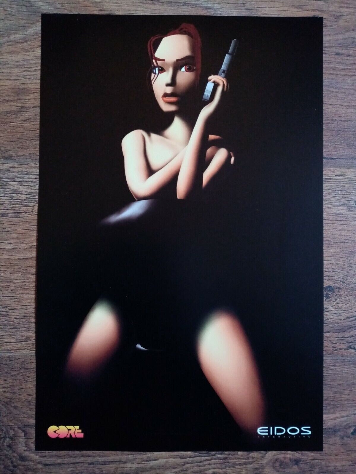 Vintage Tomb Raider Poster