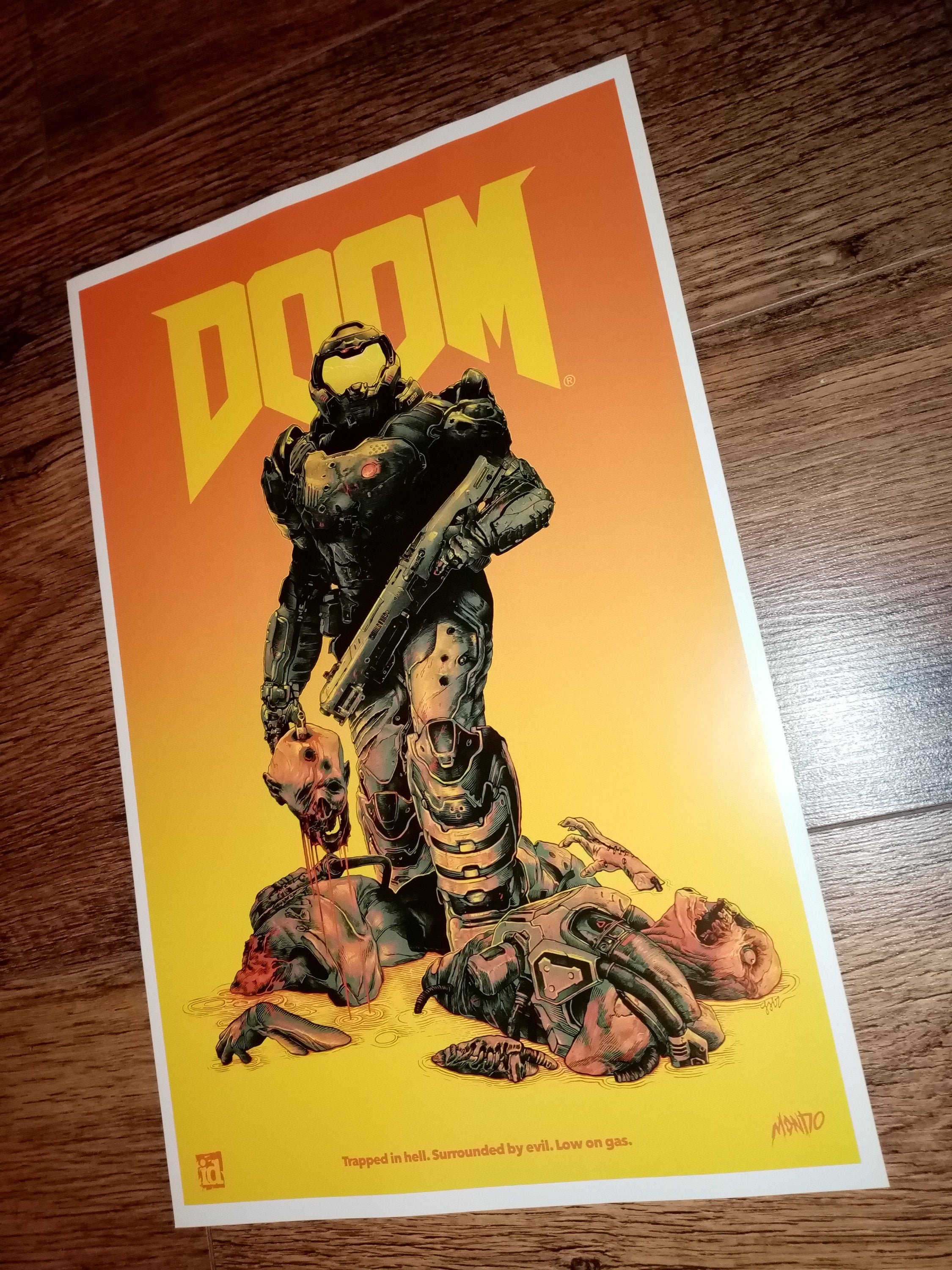Doom / Doomguy / Doom Marine / Doom Slayer / Space Marine / | Etsy