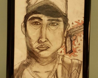 The Walking Dead Glenn Portrait