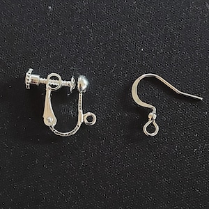Handmade Origami Hummingbird Earrings: Sterling Silver Hooks, Lightweight Paper immagine 4