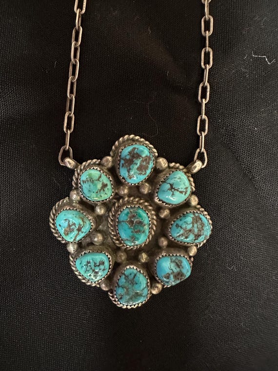 Vintage Kingman Turquois Pendant