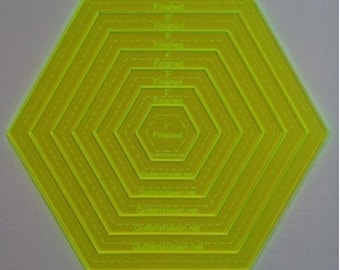 Nesting Hexagons for Quilters and Crafters Set #1