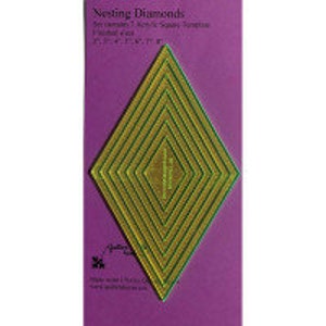 Nesting Diamonds for Quilters and Crafters #QHDIA