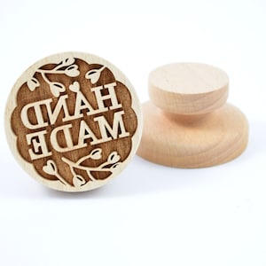 HAND MADE,  stamp, embossing wood stamp, engraved stamp by laser, handmade stamp, kids gift, kids kitchen