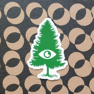 Cosmic Spruce Sticker