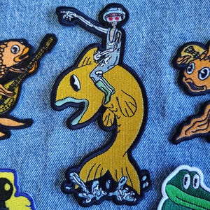 Han-Tyumi - King Gizzard & the Lizard Wizard Iron-On Patch