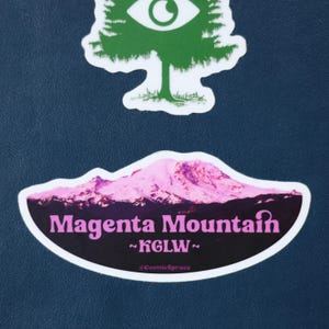 Magenta Rainier - King Gizzard Sticker