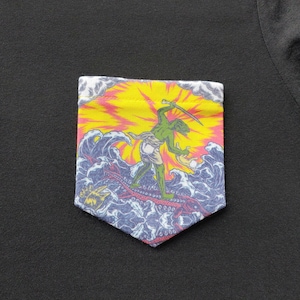 Pocket Tee - Teenage Gizzard - King Gizzard and the Lizard Wizard - KGLW Pocket T-Shirt
