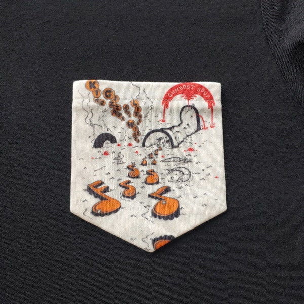 Pocket Tee - Gumboot Soup - King Gizzard and the Lizard Wizard - KGLW Pocket T-Shirt