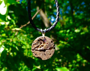 Jeweled Watch Pendant