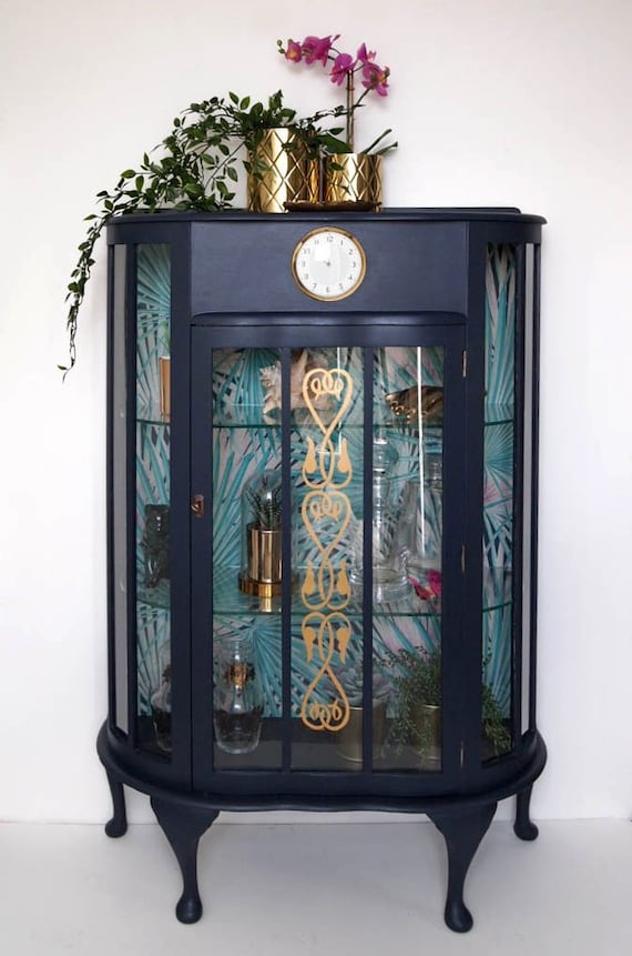NOT FOR SALE Art Deco Glass Display Cabinet Etsy UK