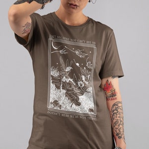 Grunge Fairycore Mall Goth Clothing Fairy Shirt Plus Size Goth Witchy Stuff Witch Goblincore Clothing Dark Cottagecore Fairy Core T-Shirt