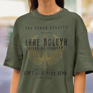 Anne Boleyn Shirt Light Academia Clothing Memento Mori Shirt Dark Academia Gothic Clothes Momento Mori Renaissance TShirt Witchy T-Shirt