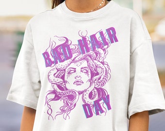 Medusa Shirt Fairy Grunge Light Academia Clothing Greek Mythology Shirt Greek Goddess Shirt Gorgon Crewneck Ancient Greek Medusa Top Bookish