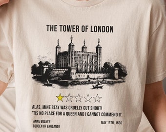 Camiseta de Ana Bolena, camiseta de la dinastía Tudor, camiseta Royalty Core, Dark Academia, Bookish, Light Academia, Merch, regalo para aficionados a la historia, camiseta de Enrique VIII