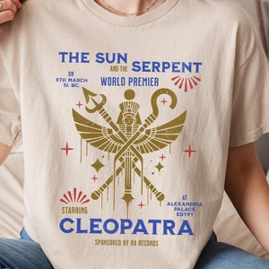 Cleopatra Shirt Ancient Egypt Shirt Egyptian Queen Tshirt Mythology T-Shirt History Teacher Tee Egyptian Pharoah History Buff Gift