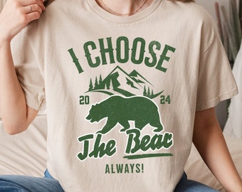 Ik kies de beer-shirt 4bear-beweging feministisch shirt Girl Power-kleding Beer TikTok-shirt Beer over man T-shirt Beer vs man T-shirt gelijke rechten