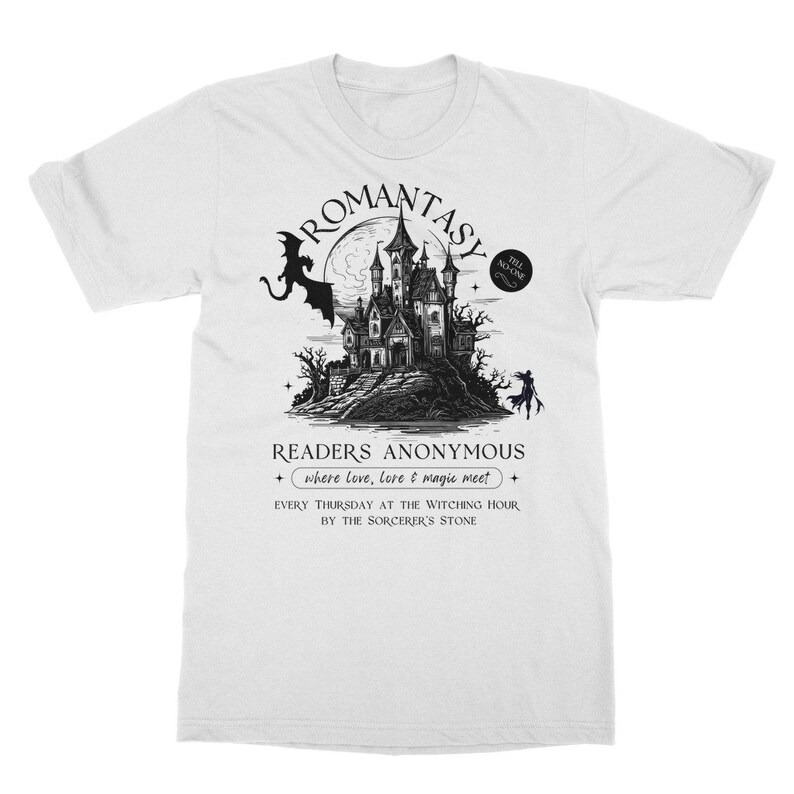 Romantasy Light Academia Camisa Fairy Grunge Camiseta Romantasy Lector Prohibido Romance Bookish Camisa Dark Romance Enemigos a los amantes Libro Top White
