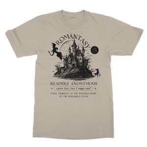 Romantasy Light Academia Camisa Fairy Grunge Camiseta Romantasy Lector Prohibido Romance Bookish Camisa Dark Romance Enemigos a los amantes Libro Top Sand