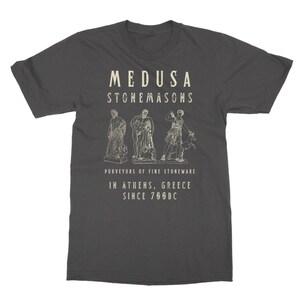 Medusa Shirt Greek Mythology Medusa TShirt Fairycore Fairy Grunge Greek Goddess Light Academia Witchy Clothing Ancient Greece Bookish Dark Heather