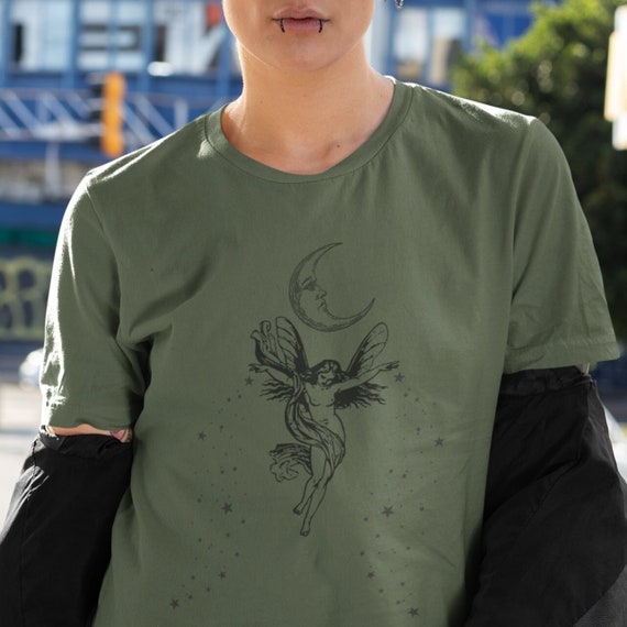 Grunge Fairycore Clothing Fairy Shirt Mall Goth Clothing Pagan Clothing Plus Size Witchy Stuff Trad Goth Emo Clothing Fairy Core Clothes
