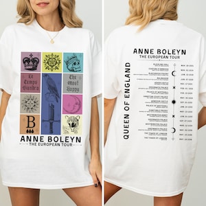 In My Tudor Era Shirt Anne Boleyn Shirt Dark Academia Clothing The Tudors Queen of England History Teacher T-Shirt Royaltycore Henry viii