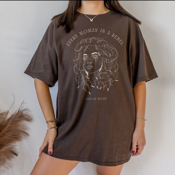 Medusa TShirt Ancient Poet Greek Mythology Mall Goth T Shirt Oscar Wilde T-shirt Light Academia Clothing Fairy Grunge Tee Dark Academia
