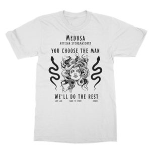 Medusa Shirt Fairy Grunge Light Academia Clothing Greek Mythology Shirt Dark Academia Shirt Gorgon Crewneck Ancient Greek Medusa Top Bookish White