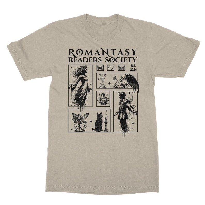 Romantasy Light Academia Shirt Fairy Grunge Tshirt Romantasy Reader Forbidden Romance Bookish Shirt Dark Romance Enemies To Lovers Book Top Sand