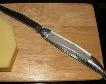 C. Jul. HERBERTZ Solingen Folding Knife mother of pearl 10 cm