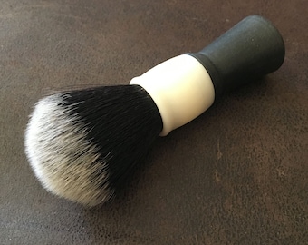 Unique Shaving Brush DIABOLO 24mm TUXEDO Synthie