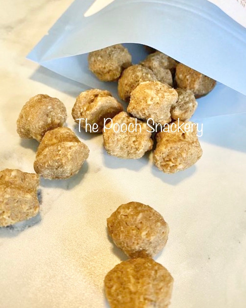 Peanut Butter Balls Dog Treats USA Made Dog Treats Peanut Etsy