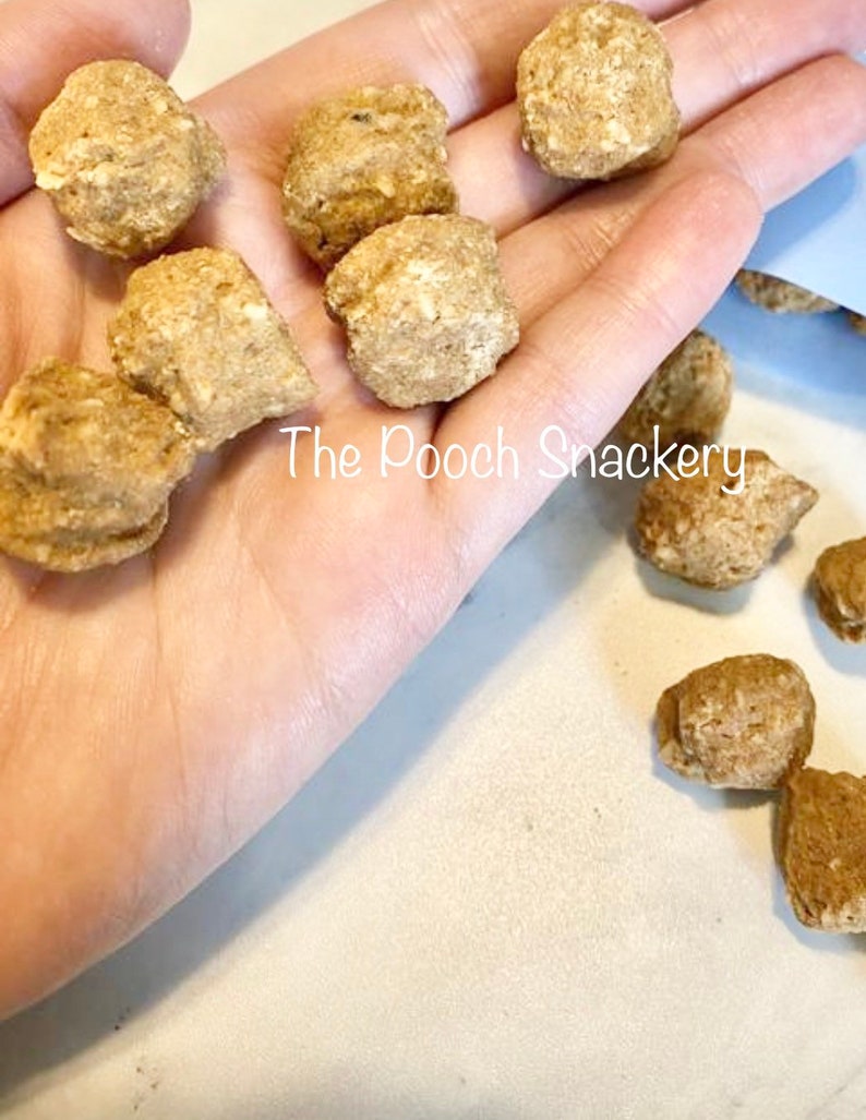 Peanut Butter Balls Dog Treats USA Made Dog Treats Peanut Etsy