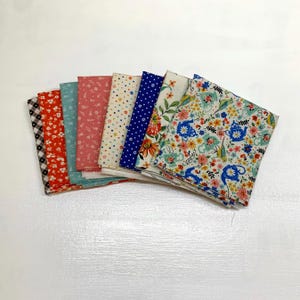 Julia curated Fat Quarter set - 4 FQ from Julia - Crystal Manning