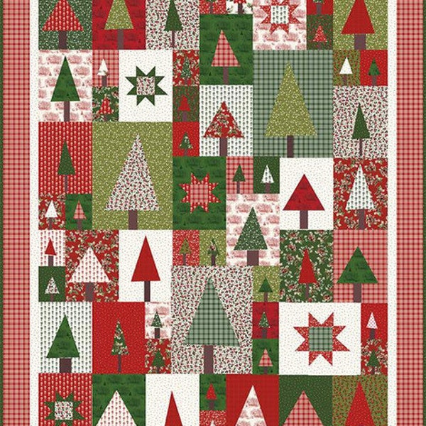 Amy Smart Pine Hollow Patchwork Forest Quilt Pattern