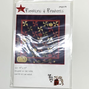 Pumpkins & Pinwheels Quilt Pattern -  JPQ 2175 Jan Patek Quilts