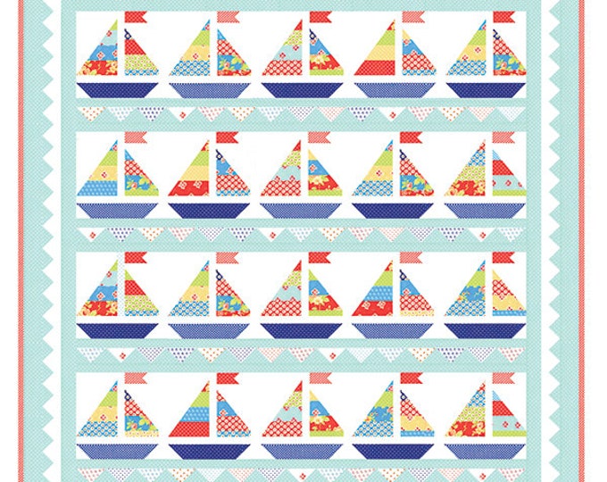 Regatta Quilt Pattern - FT 1551 Fig Tree Quilts - Etsy