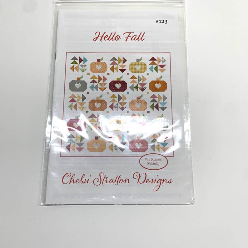 Hello Fall Quilt Pattern - Pattern CSD 123 Chelsi Stratton - Etsy