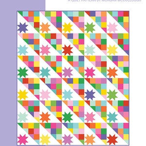 Hodgepodge Quilt Pattern - MM 016 Modernly Morgan - Modern quilt pattern