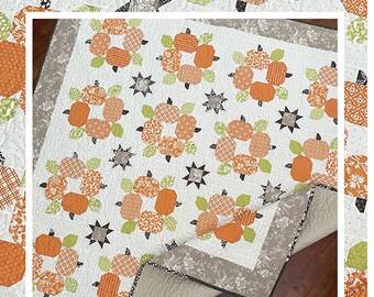 Autumn Spice Quilt Pattern - The Pattern Basket - Margaret Languedoc- TPB 2103 Pattern Basket