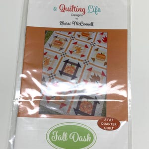 Fall Dash Quilt Pattern - QLD 196 - Quilting Life Designs - Sherri McConnell