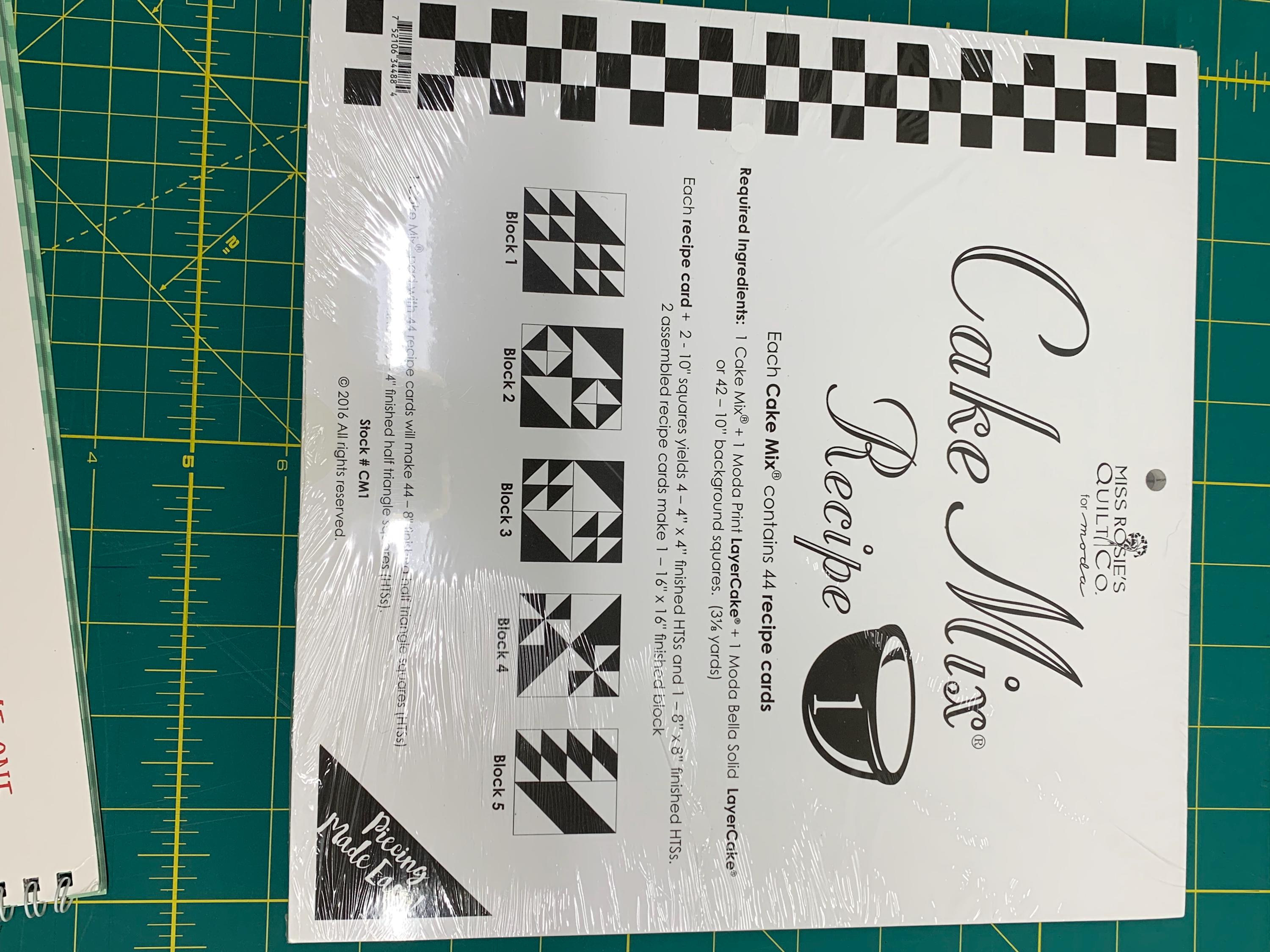 Springbrook Corey Yoder Corey Yoder Springbrook Layer Cake Fabric- Cake Mix Book and Recipes - Etsy