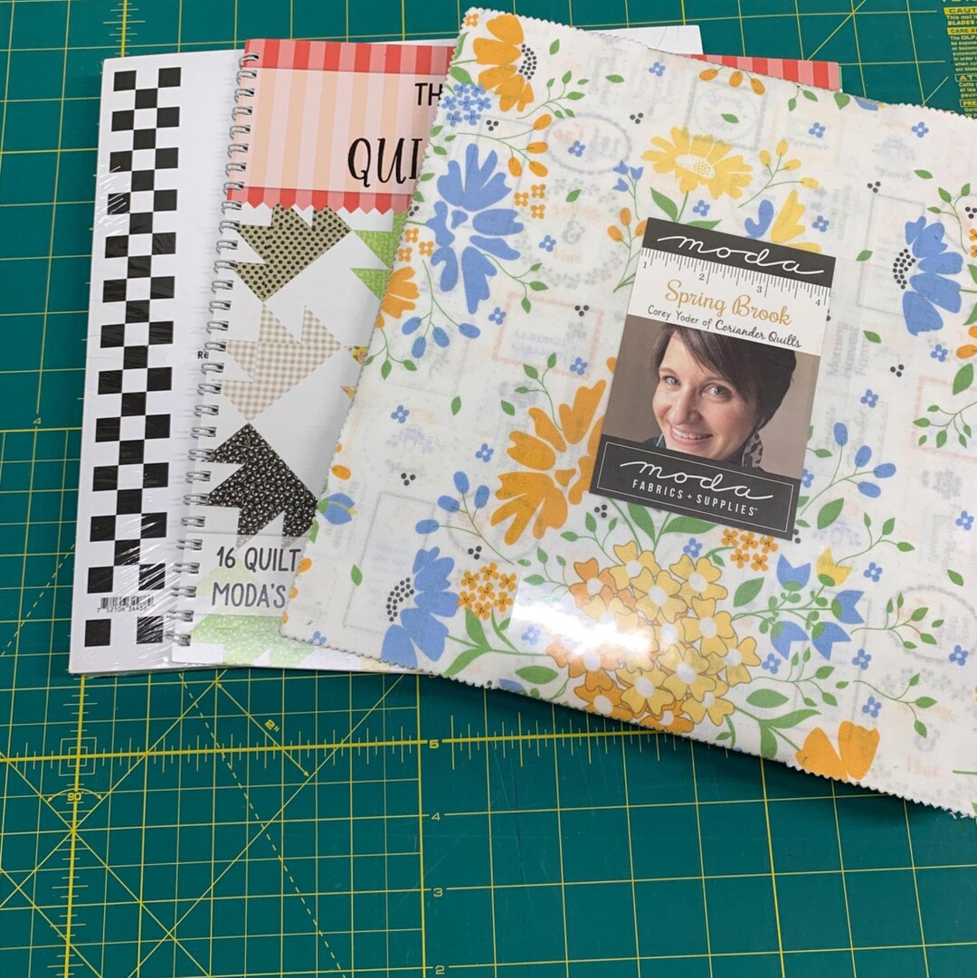Springbrook Corey Yoder Corey Yoder Springbrook Layer Cake Fabric- Cake Mix Book and Recipes - Etsy