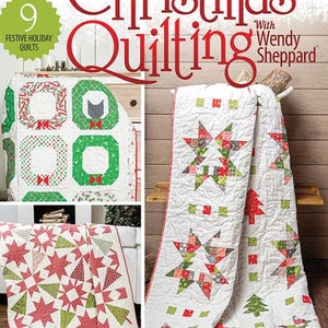 Annie’s Christmas Quilting with Wendy Sheppard Soft cover booklet - 1415201