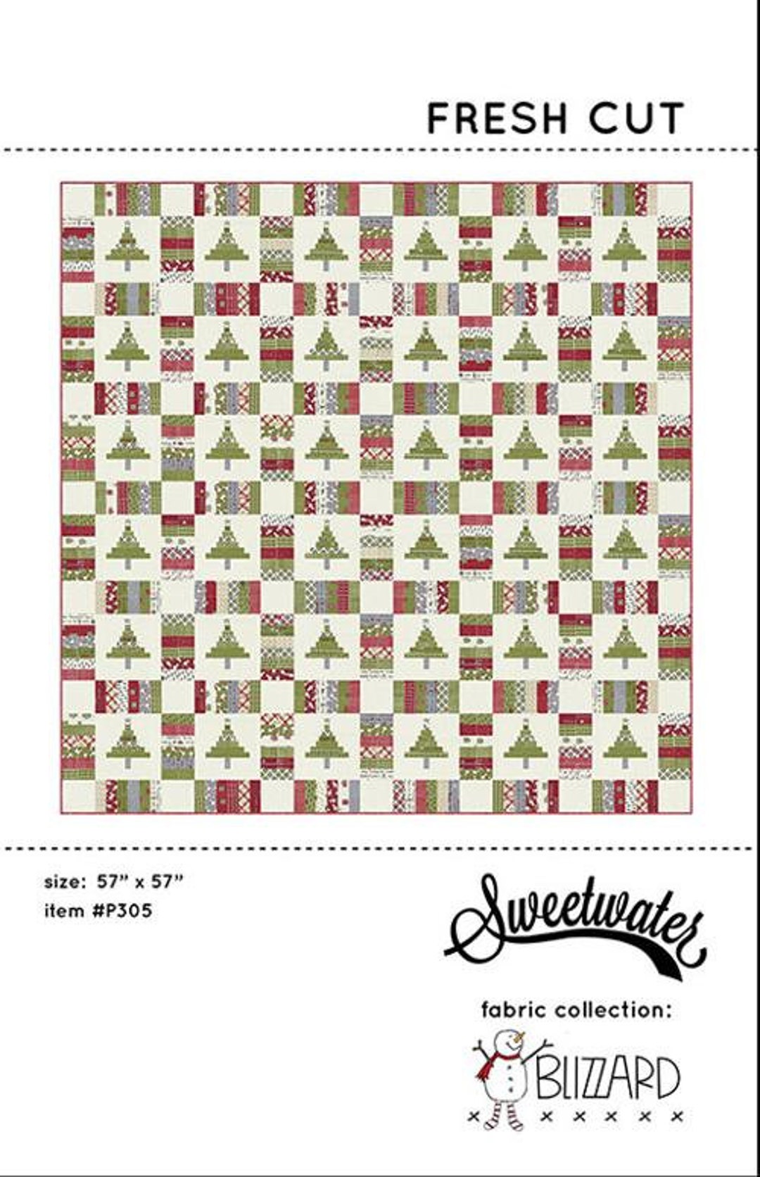 Fresh Cut Quilt Pattern SW P305 Sweetwater Etsy