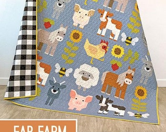 Fab Farm Quilt pattern  EH 069 Patterns By Elizabeth Hartman