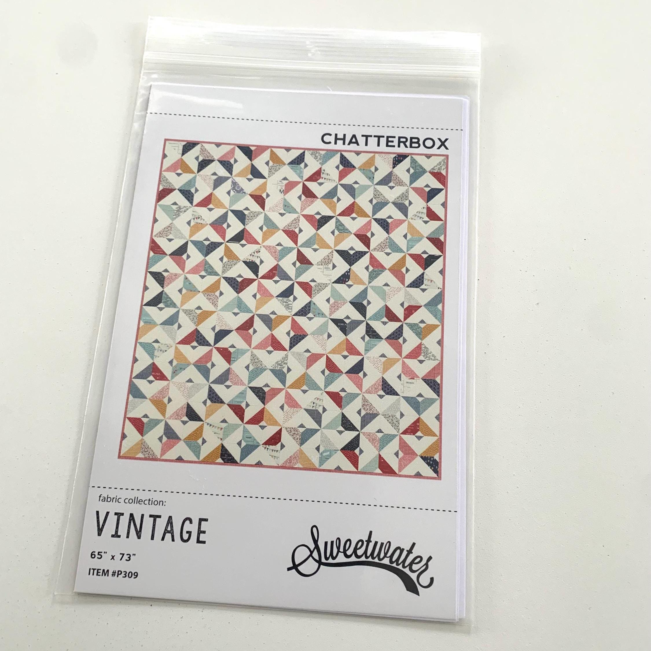 Chatterbox Quilt Pattern - SW P309 Sweetwater - Etsy