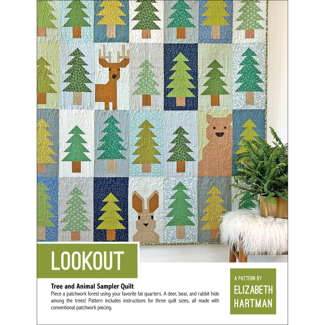 Lookout Quilt Pattern Elizabeth Hartman EHP071 Etsy