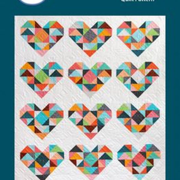 Heart Bits Quilt Pattern - SMA107 - Sew Mariana