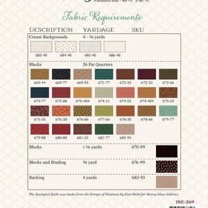 Spangled Quilt Pattern - Kim Diehl - ISE 269 Its Sew Emma - Etsy